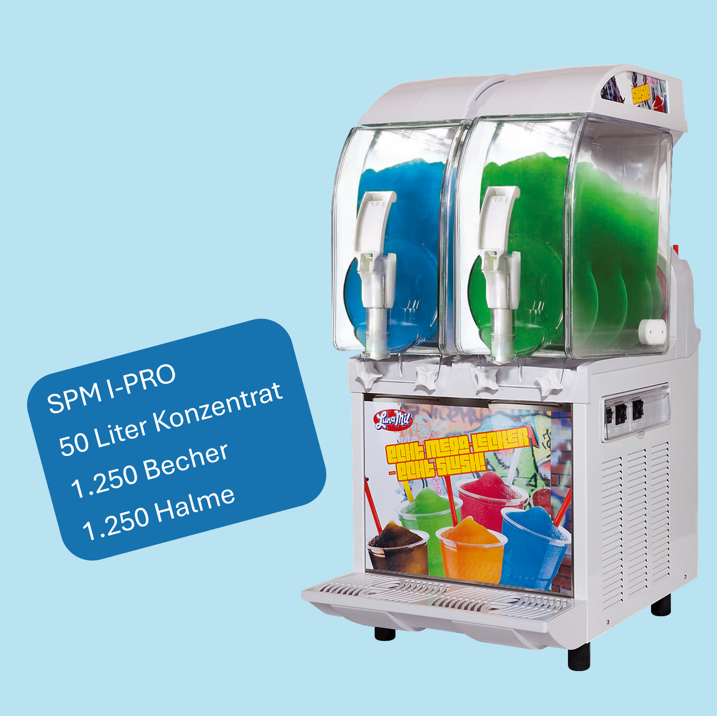 Slush-Maschine Starterpaket (2 x 11 Liter)